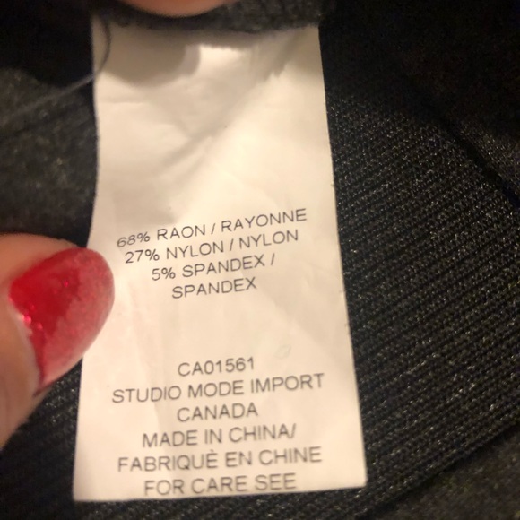 Robert Kitchen Dark grey leggings - Picture 4 of 4